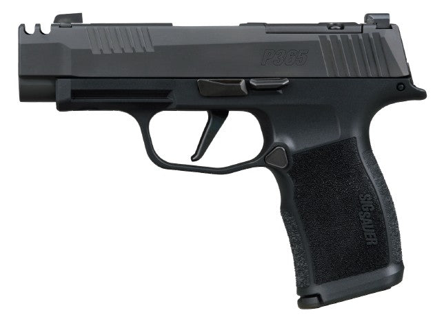 Sig Sauer 365XL380COMPMS P365XL 380 ACP 12+1 3.10" Black Ported Barrel, Black Nitron Stainless Steel Optic Cut/Ported/Serrated Slide, Black Stainless Steel Frame w/Picatinny Rail, Textured Grip, SIG-