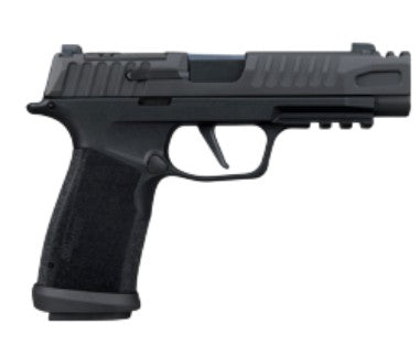 Sig Sauer 365XF9COMP P365 Fuse COMP 9mm Luger 21+1 3.70" Black Barrel, Black Nitron Stainless Steel Integrated Compensator/Optic Ready/Serrated Slide, Black Stainless Steel Frame w/Beavertail & Picati