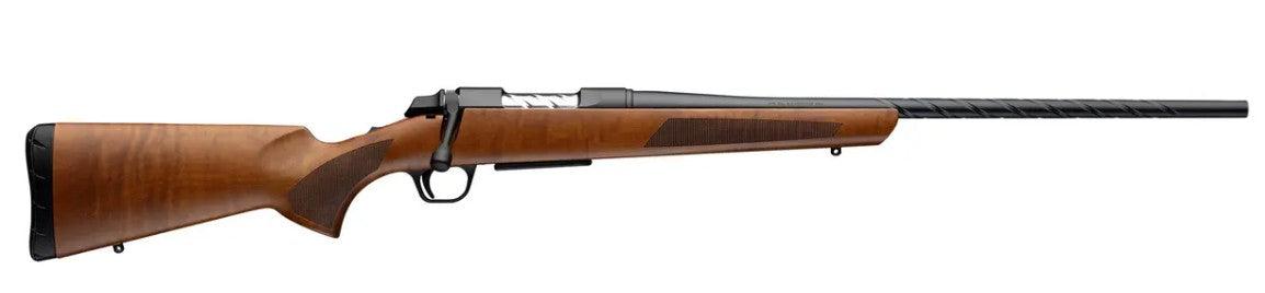 Browning 035848282 AB3 Pro Hunter Full Size 6.5 Creedmoor 5+1 22" Matte Blued Spiral Fluted Threaded Barrel, Matte Blued Steel Drilled & Tapped Receiver, AAA Dark Maple Fixed Stock