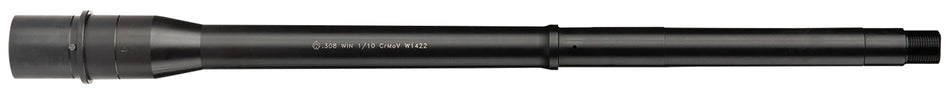 Ballistic Advantage BABL308003M Modern Series 308 Win 16" Black QPQ Finish 4150 Chrome Moly Vanadium Steel Material Tactical Government Midlength for AR-10