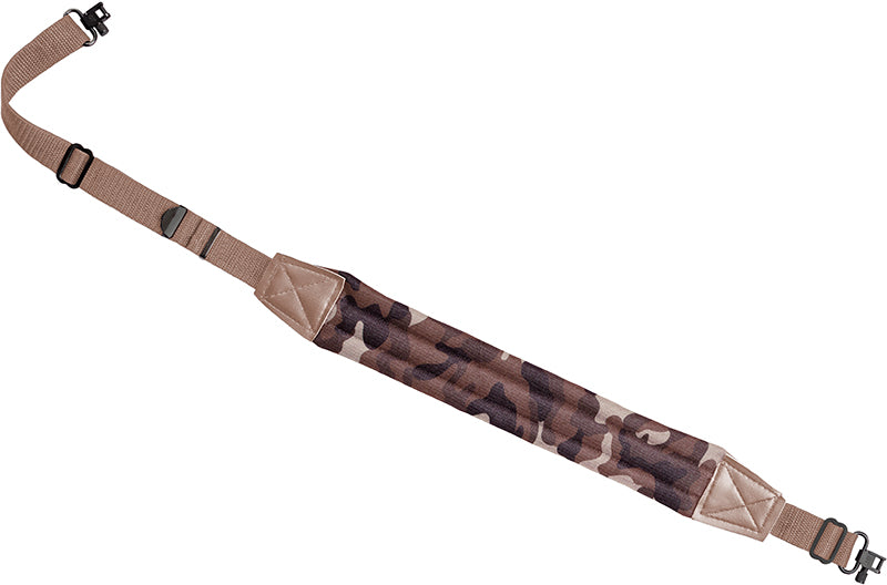 Bulldog Cases DLX Rifle Sling, 1" Wide, Nylon, Throwback Camo BD810TBC