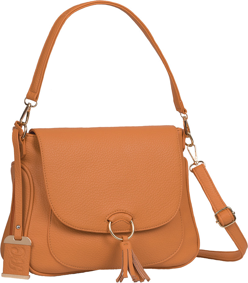 CONVERT HOBO/CROSS PURSE w/HOLSTER AUT ORG