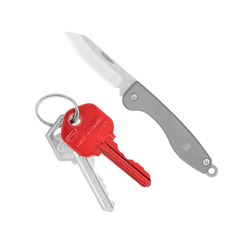 CobraTec Rian Folding Pocket Knife Folding Blade Grey