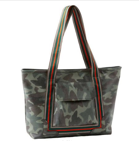 Purse Tote  Camo (16" x 12" x 5")