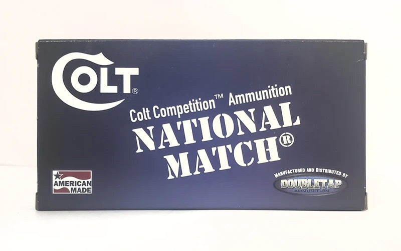 DoubleTap .38 Special Colt National Match 125gr FMJ Ammo