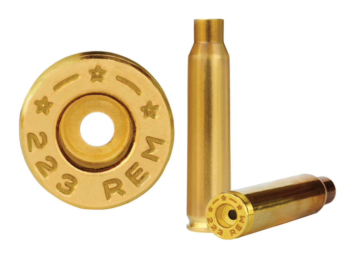 Starline Brass 223REMEUP100 Unprimed Cases 223 Rem Rifle Brass 100 Per Bag