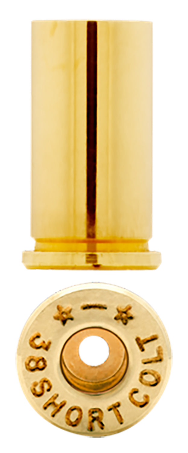 Starline Brass 38SCEUP100 Unprimed Cases 38 Short Colt Handgun Brass 100 Per Bag