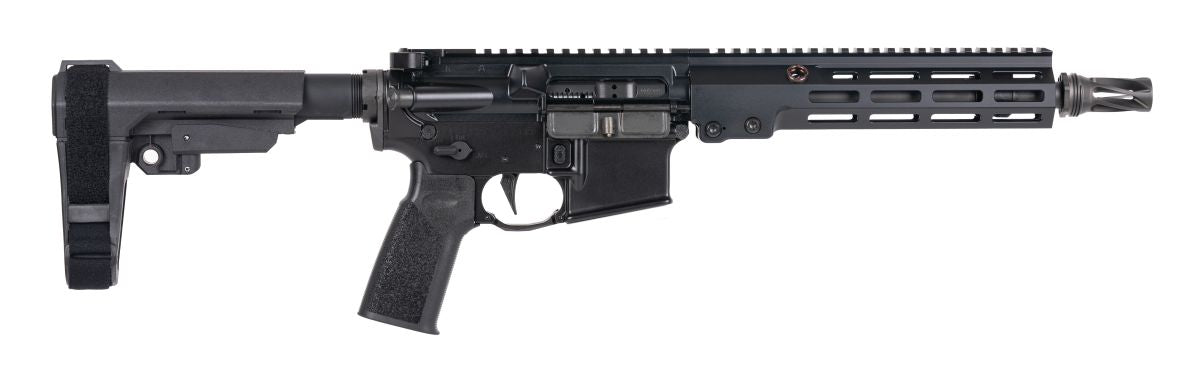 Geissele Automatics 08562B Super Duty MOD1 5.56 NATO No Magazine 10.30" Threaded Barrel Black Cerakote Aluminum Receiver w/Picatinny Rail, M-LOK Handguard, Black Polymer SB Tactical SBA3 Brace, Mil-Sp