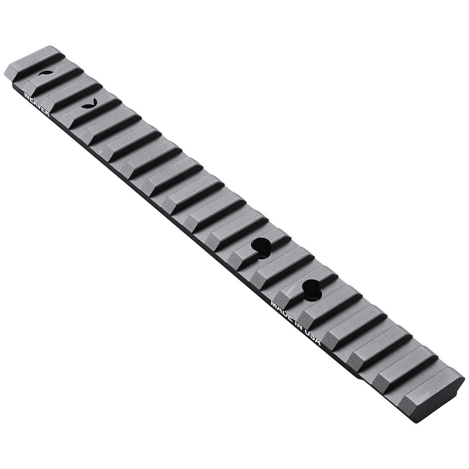 Weaver Mounts 99470 Multi-Slot Base Extended Black Anodized Aluminum Fits Tikka T3x Long Action