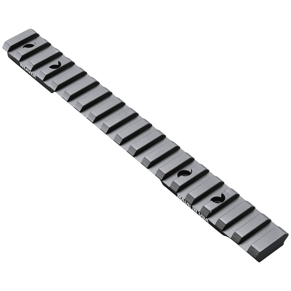 Weaver Mounts 99476 Multi-Slot Base Extended Black Anodized Aluminum Fits Winchester XPR Long Action