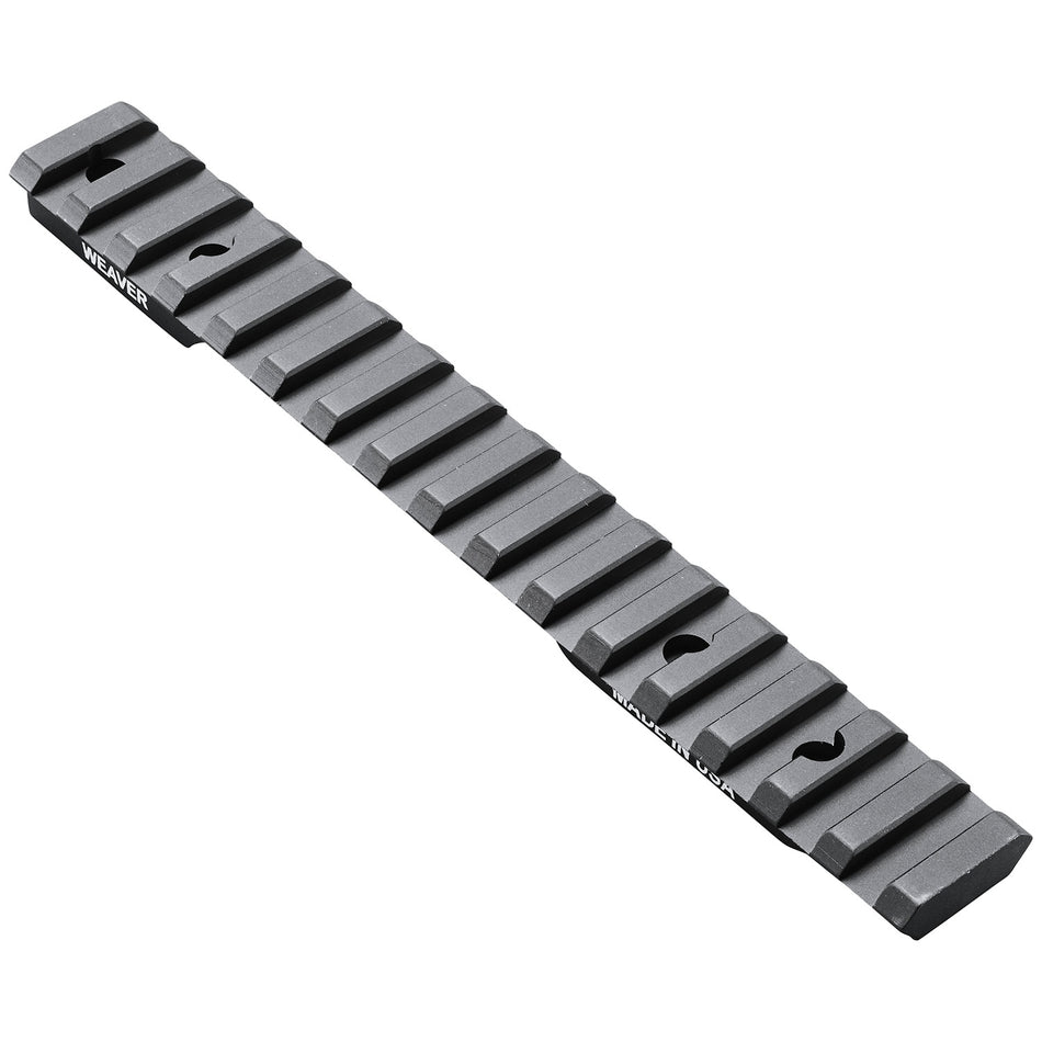 Weaver Mounts 99481 Multi-Slot Base Extended Black Anodized Aluminum Fits Winchester 70 Short Action