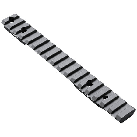 Weaver Mounts 99492 Multi-Slot Base Extended Black Anodized Aluminum Fits Extended Multi-Slot Base Short Action 20 MOA