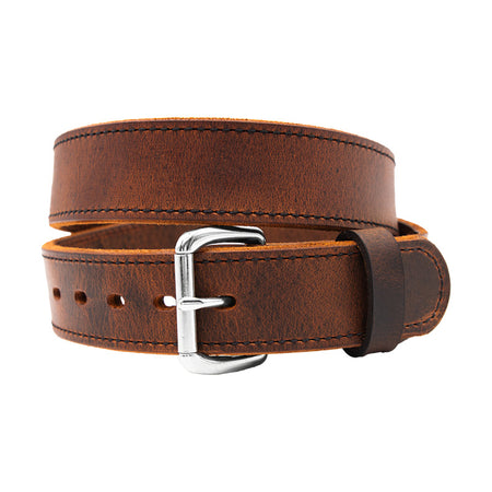Rancher Carry Belt Leather Brn Sz 34"