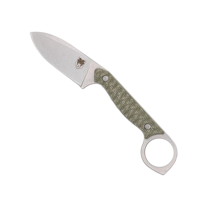CobraTec Wolfteeth Knife Fixed Blade OD Green