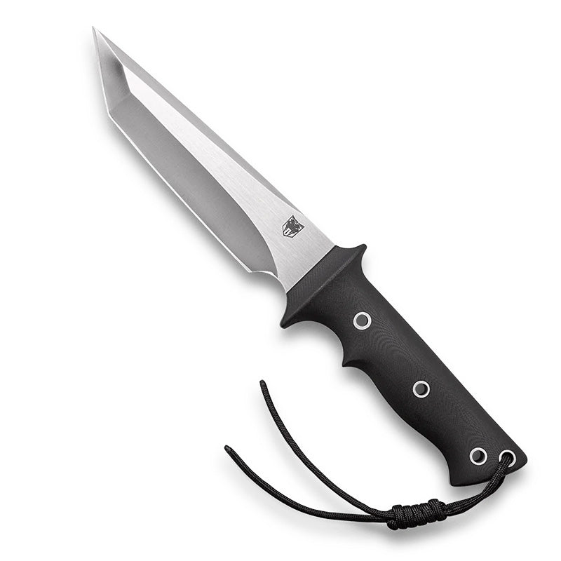CobraTec Renegade 440C Tanto Blade Knife Fixed Blade Black