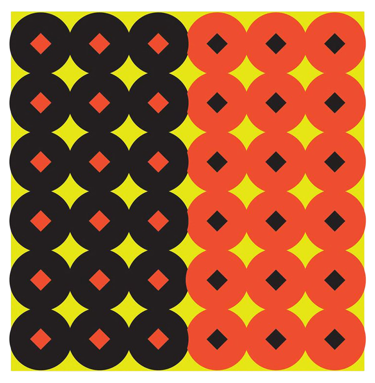 Birchwood Casey 34117 Shoot-N-C Reactive Target Self-Adhesive Paper Circle w/Diamond Center 432 Pasters