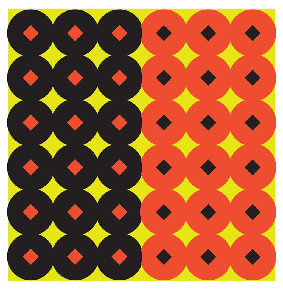 Birchwood Casey 34117 Shoot-N-C Reactive Target Self-Adhesive Paper Circle w/Diamond Center 432 Pasters