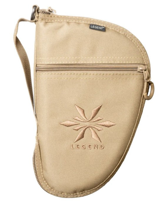 Legend Outdoor Gear Pegasus Pistol Rug, Polyester Construction, 10.5"x1.2"x6.5", Dark Earth PEG504-DE