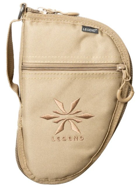 Legend Outdoor Gear Pegasus Pistol Rug, Polyester Construction, 8.5"x1.2"x6", Dark Earth PEG500-DE
