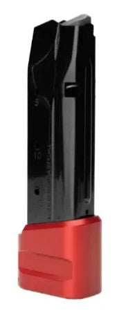 SHIELD ARMS S15 +5 PRE-INSTALLED MAG EXTENSION - NITROCARB – RED