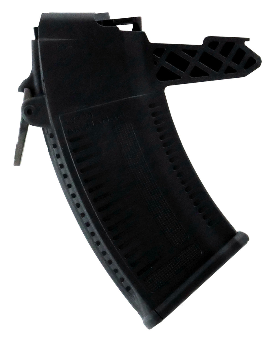 Archangel AALVX20 LVX 20rd 7.62x39mm Compatible w/ SKS Black Polymer w/ Lever Release