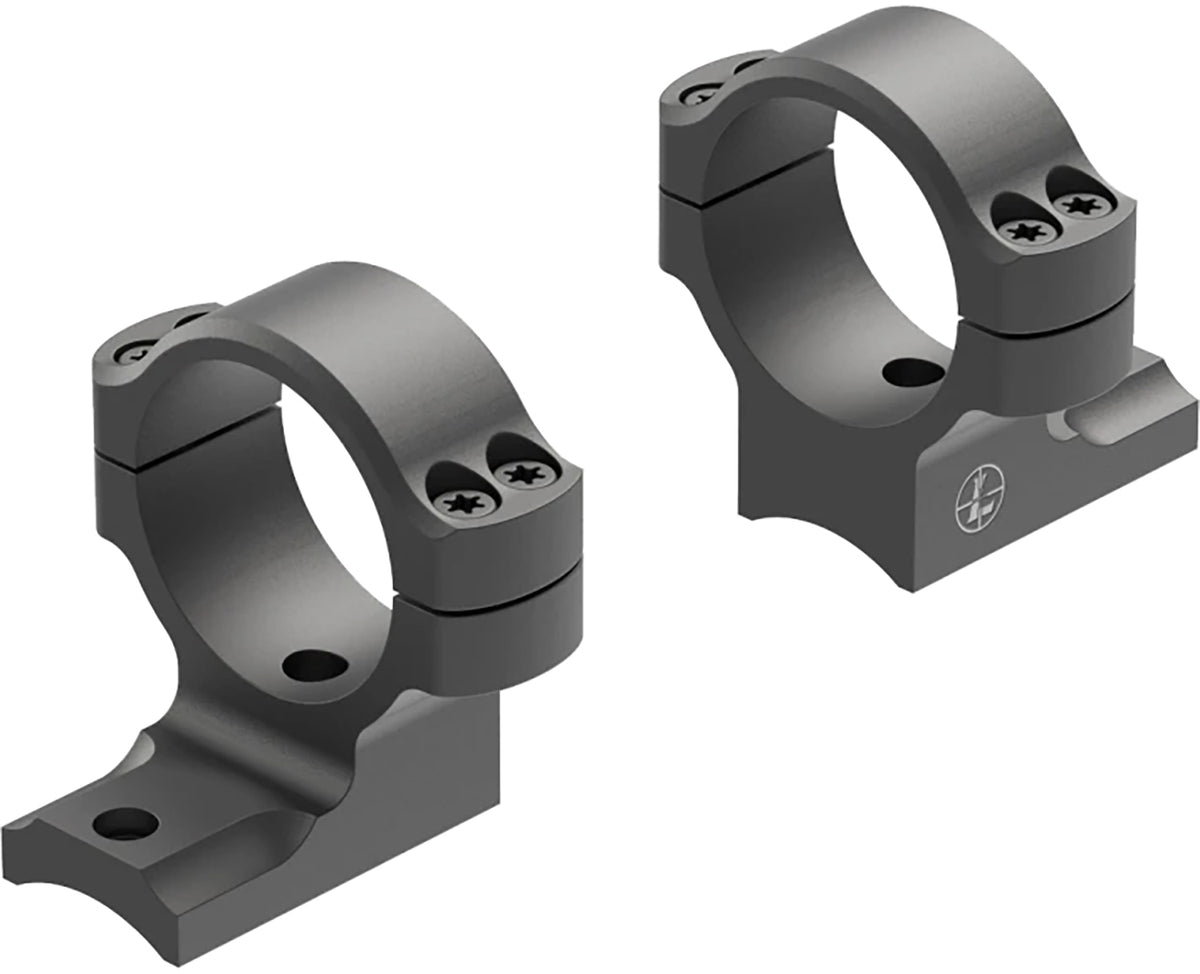 Leupold 171114 BackCountry Ring Mount Matte Black Savage 10/110
