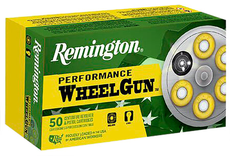Remington 22271 Performance WheelGun Lead Semi Wadcutter 158 Grain .38 Special 755 fps
