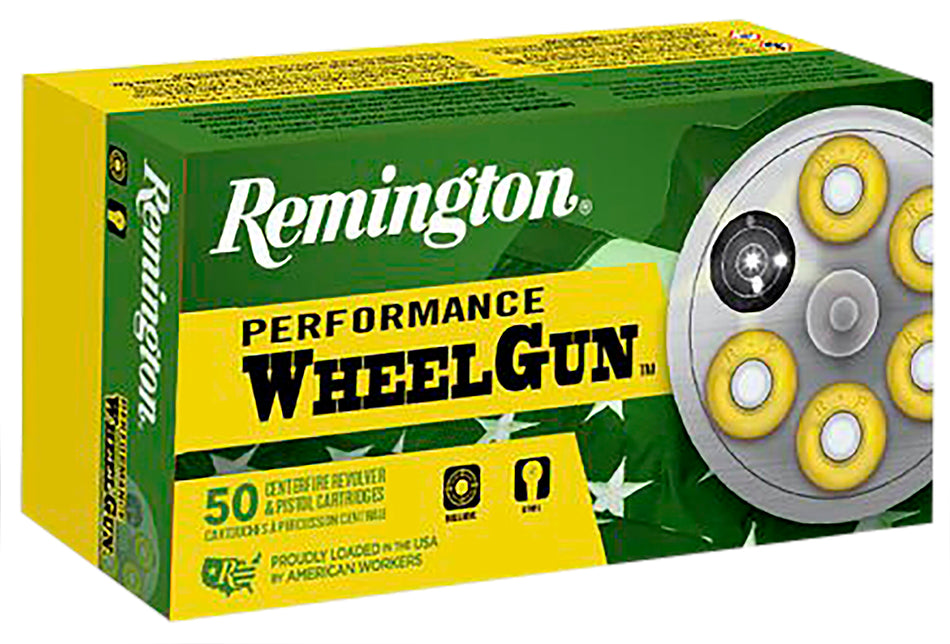 Remington 22271 Performance WheelGun Lead Semi Wadcutter 158 Grain .38 Special 755 fps