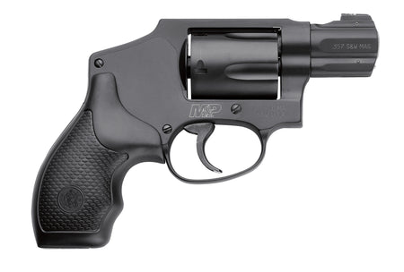 Smith & Wesson 103072 M&P 340 357 Mag Or 38 S&W Spl +P 5 Shot 1.88" Black Barrel, PVD Cylinder Black, Scandium Alloy J-Frame, XS Sights 24/7 Tritium Night Front Sight