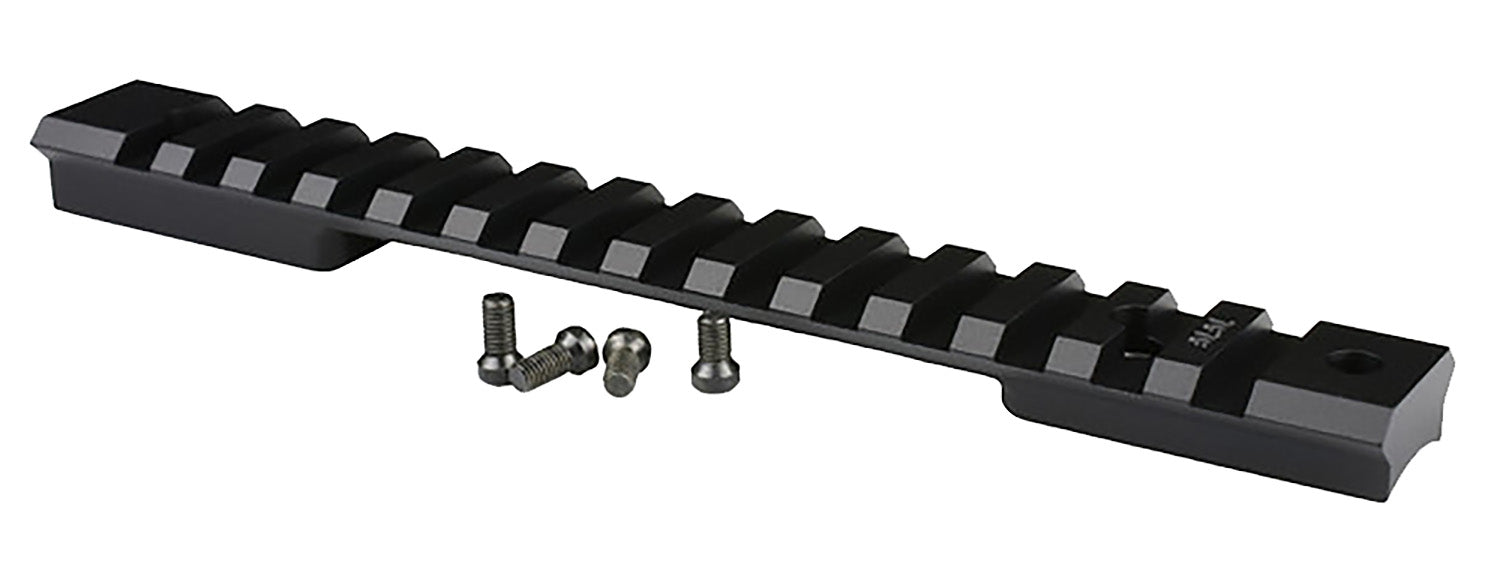 Warne 76T320MOA Mountain Tech Tactical Rail Black Anodized Aluminum Tikka T3/T3X Rifle Short Action, 20 MOA