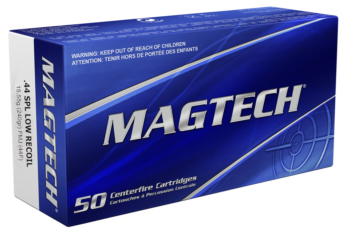 Magtech 44F Sport Shooting Range/Training Full Metal Jacket 240 Grain .44 S&W Special 722 fps