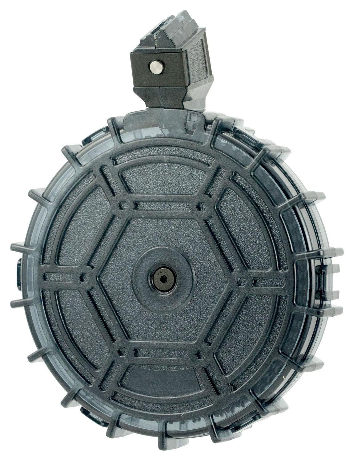 ProMag RUGA30 Ruger 10/22 70rd Drum 22 LR Fit Ruger 10/22/Ruger Charger Black Polycarbonate