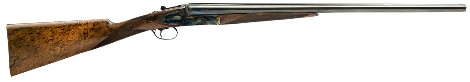 Dickinson SX2026D Plantation 20 Gauge with 26" Black Barrel, 3" Chamber, 2rd Capacity, Color Case Hardened Metal Finish, Oil Turkish Walnut Stock & Double Trigger Right Hand (Full Size)