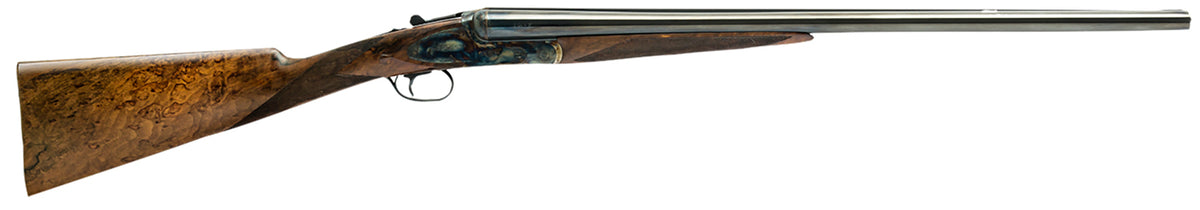 Dickinson 202P Plantation 20 Gauge with 28" Black Barrel, 3" Chamber, 2rd Capacity, Color Case Hardened Metal Finish, Oil Turkish Walnut Stock & Double Trigger Right Hand (Full Size)