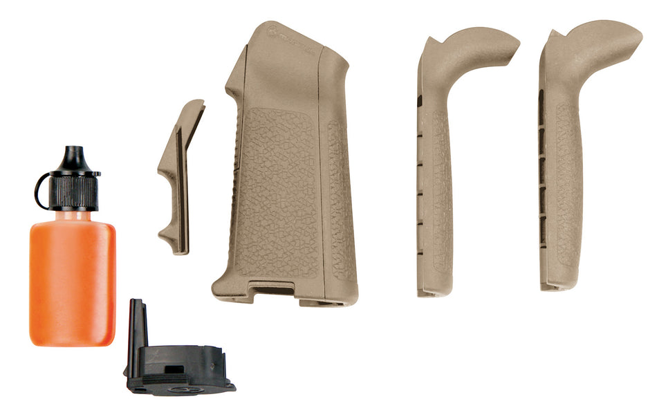 Magpul MAG521-FDE MIAD Type 2 Gen 1.1 Grip Kit Polymer Aggressive Textured Flat Dark Earth for AR Platform