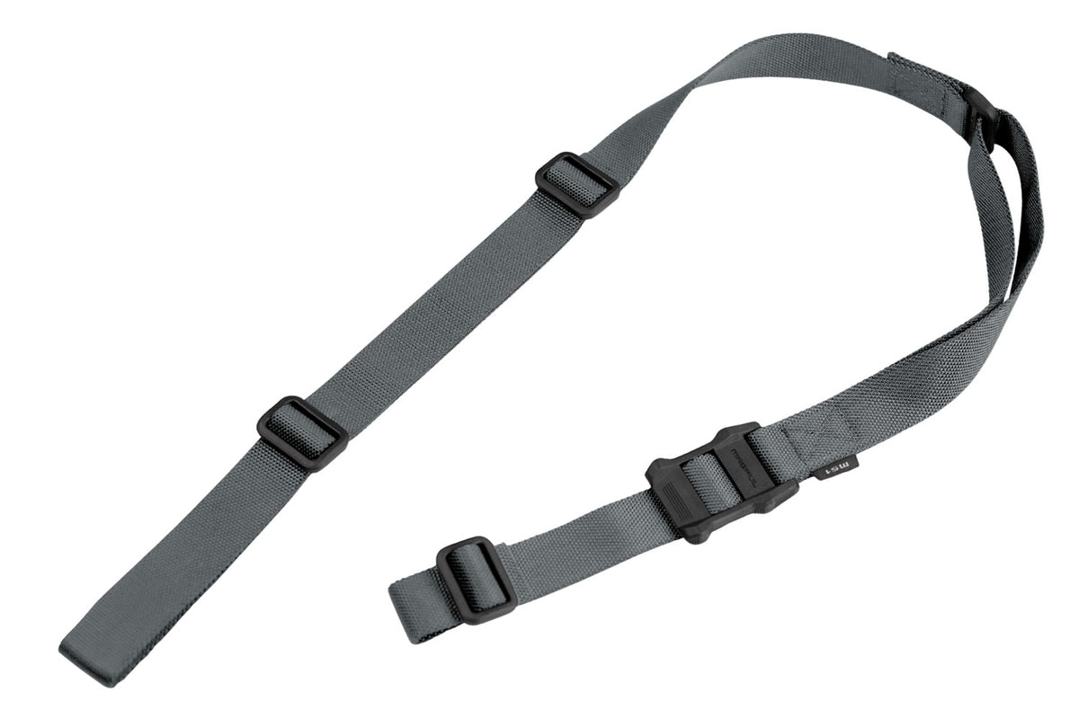 Magpul MAG513GRY MS1 Sling Gray Nylon 48"-60" OAL Adjustable Two-Point Rifle