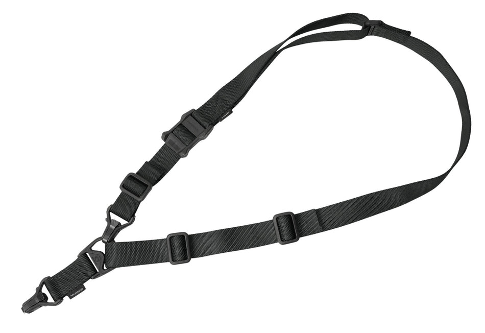 Magpul MAG514BLK MS3 Gen2 Sling Black Nylon 48"-60" OAL Adjustable One-Two Point Rifle