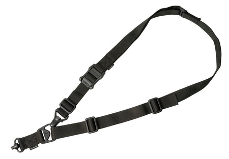 Magpul MAG515BLK MS3 Single QD Sling GEN2 Black Nylon 48"-60" OAL Adjustable One-Two Point Rifle