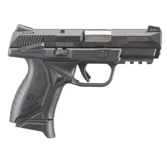 dRUGER AMERICAN PSTL COMPACT 45ACP 3.75" BLK/BLK 10+1 MS