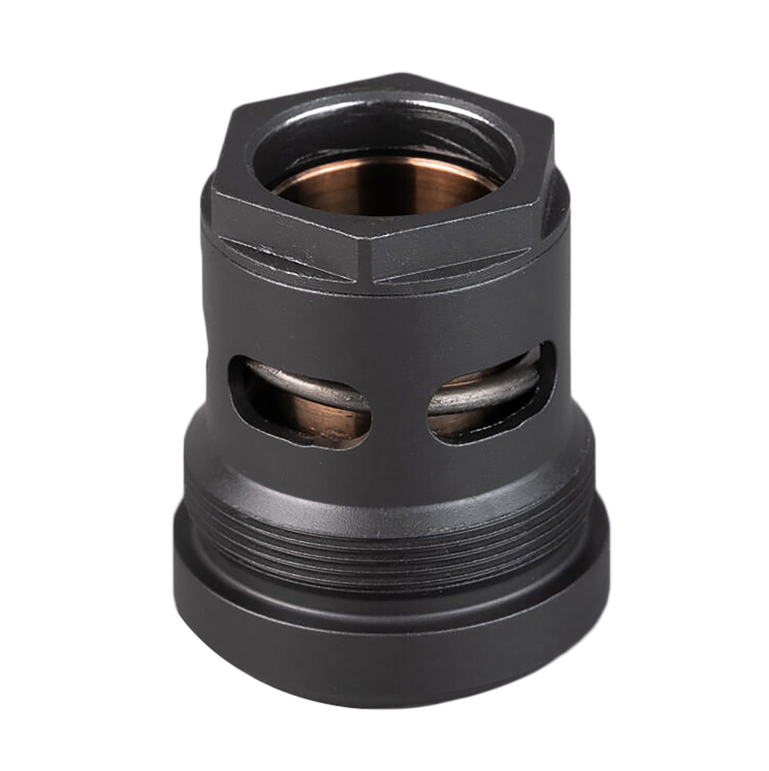 SilencerCo AC2447 3-Lug Mount 9mm Luger Steel Black