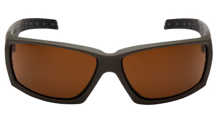 Pyramex VGSG718T Venture Gear Tactical Overwatch Adult Bronze Lens Anti-Fog Polycarbonate OD Green Frame