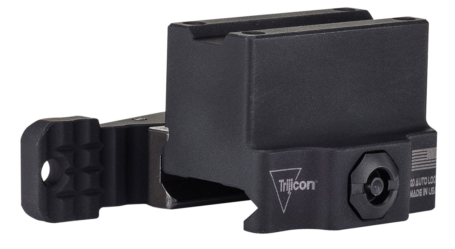 Trijicon AC32084 MRO w/Lever Quick Release Matte Black Aluminum 1/3 Co-Witness Picatinny Rail Mount
