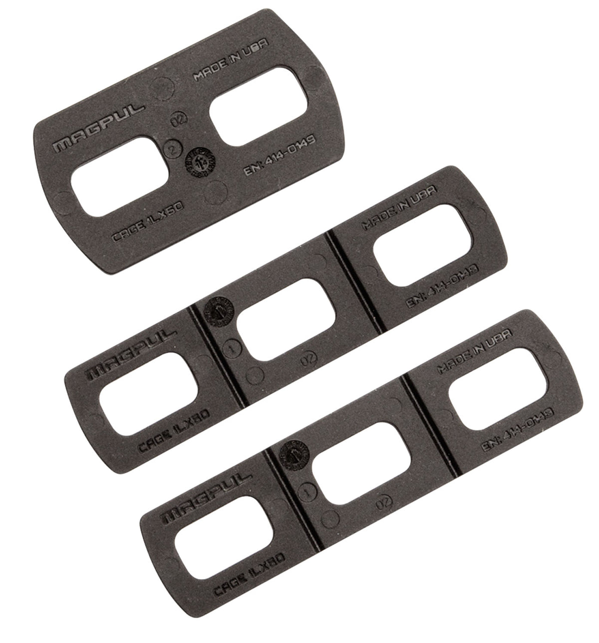 Magpul MAG478-BLK M-LOK to MOE Adapter Kit Black