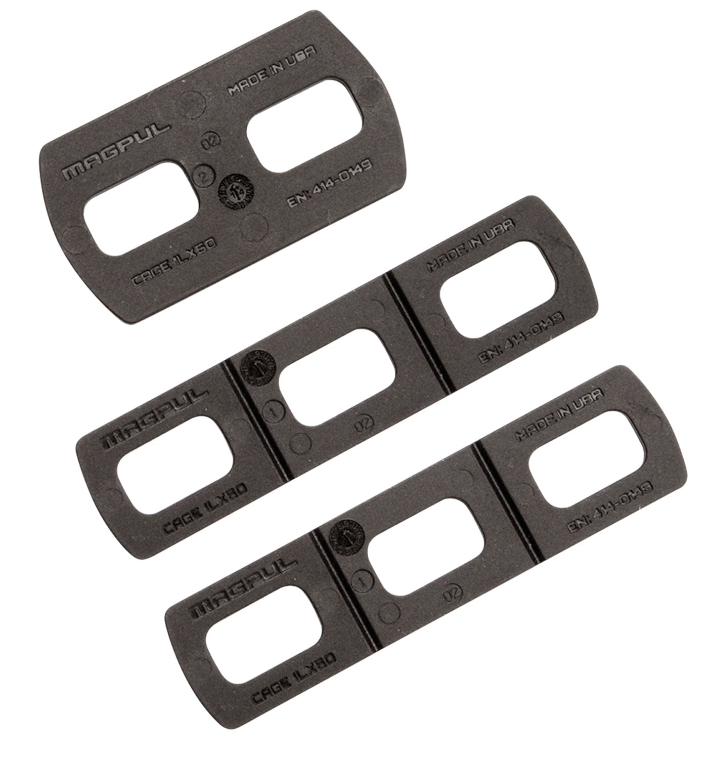 Magpul MAG478-BLK M-LOK to MOE Adapter Kit Black