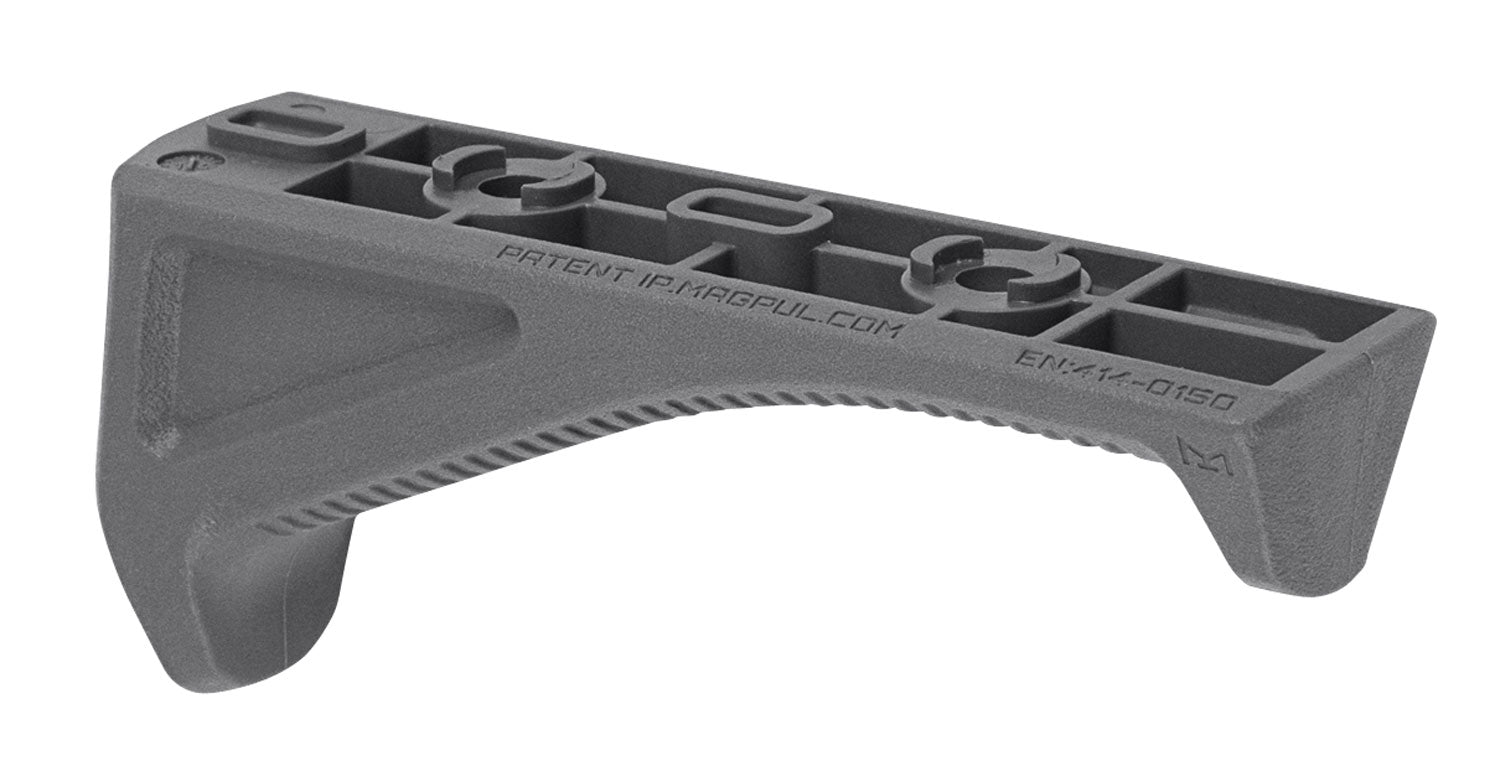 Magpul MAG598-GRY M-LOK AFG Gray Polymer Angled Foregrip for AR-Platform