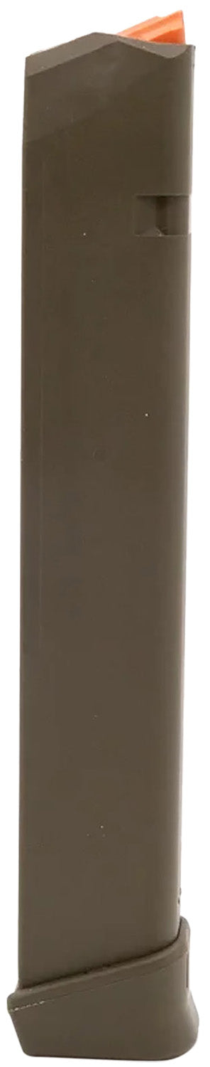 Glock 47462 G17/19 33rd 9mm Luger Fits Glock 17/19/26/34/45 OD Green Polymer