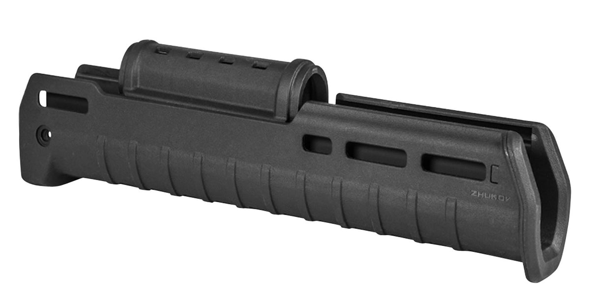 Magpul MAG586-BLK ZHUKOV Handguard made of Polymer with Black Finish & 11.70" OAL for AK-Platform