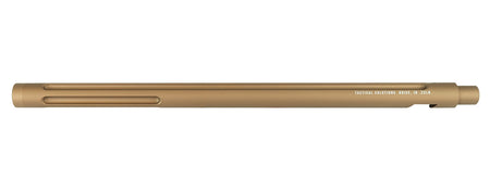 Tactical Solutions 1022TEQS X-Ring Barrel 22 LR 16.50" Quicksand Finish Aluminum Material Bull with Fluting & Threading for Ruger 10/22
