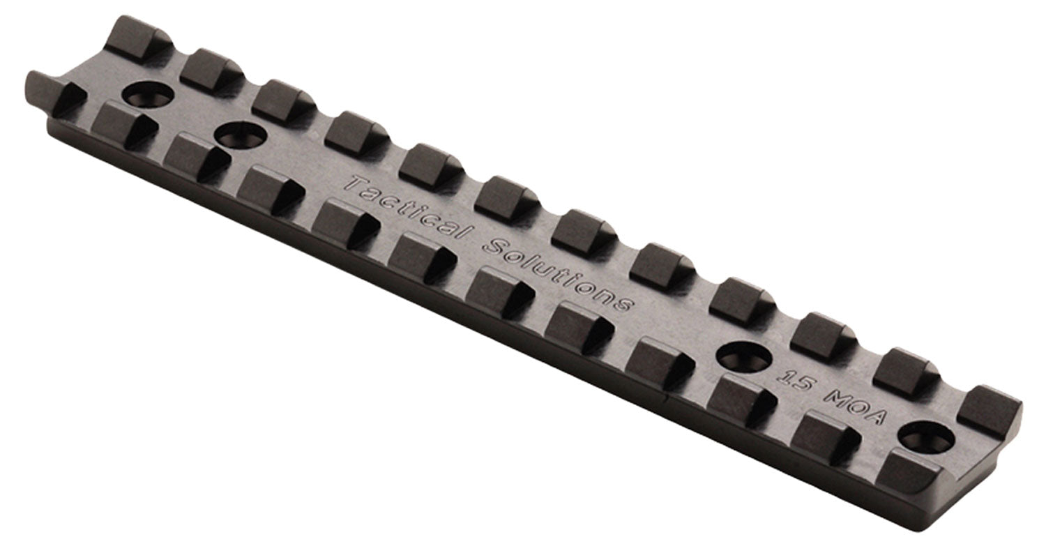Tactical Solutions 1022SR15MOA 15 MOA Scope Rail for 10/22 Rifles Black