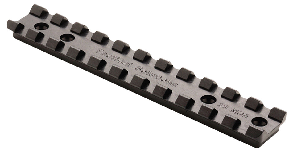 Tactical Solutions 1022SR15MOA 15 MOA Scope Rail for 10/22 Rifles Black